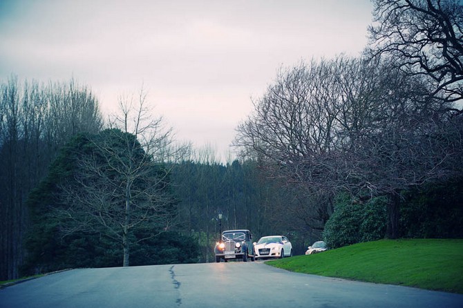 entrance to cabra castle wedding